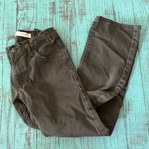 Distressed gray Levi’s. Boys 6-7 slim cut 511.